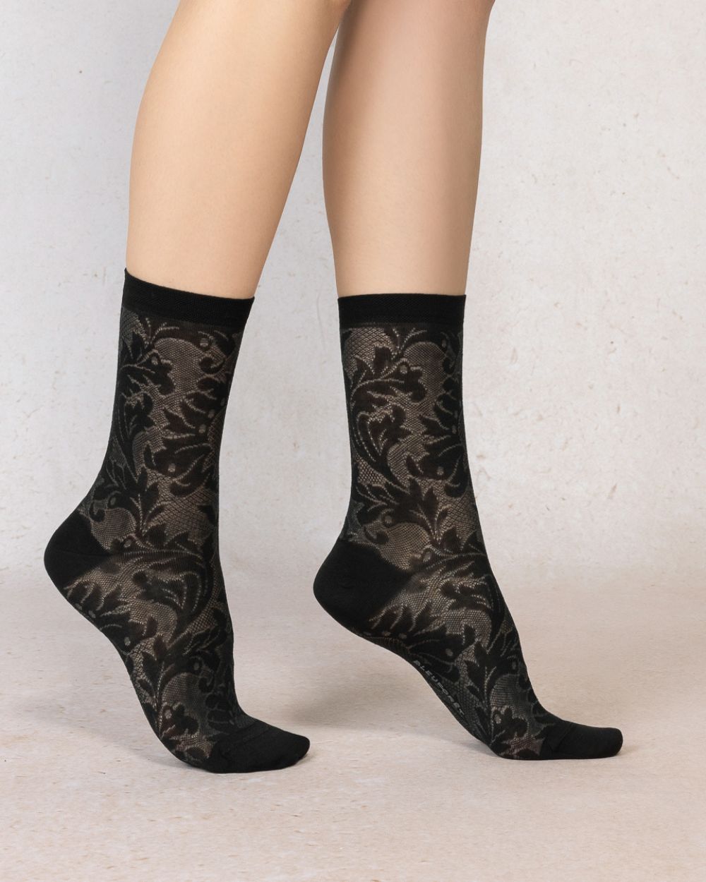Baroque Silk SocksPosh Boutique
