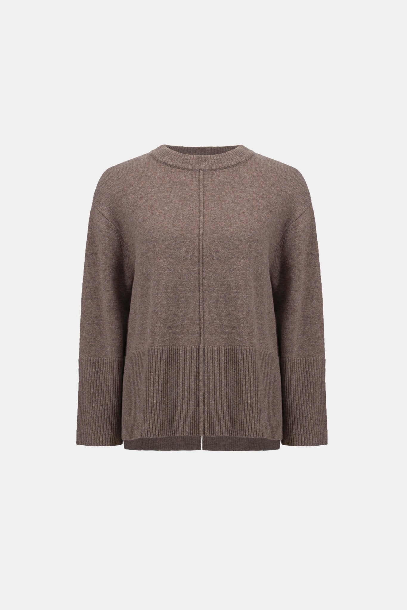 Boxy Crewneck SweaterPosh Boutique