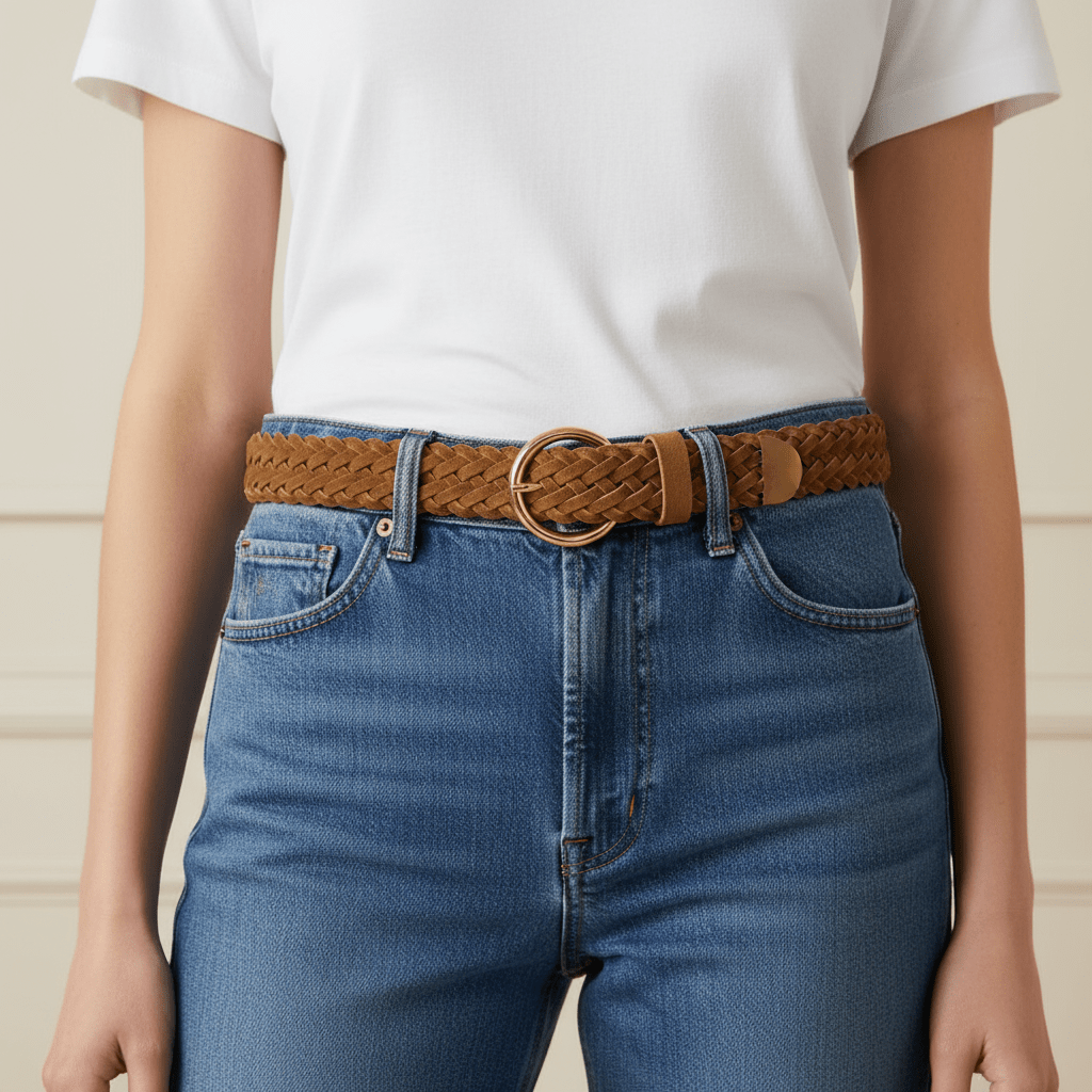 Braided Suede BeltBeltsPosh Boutique