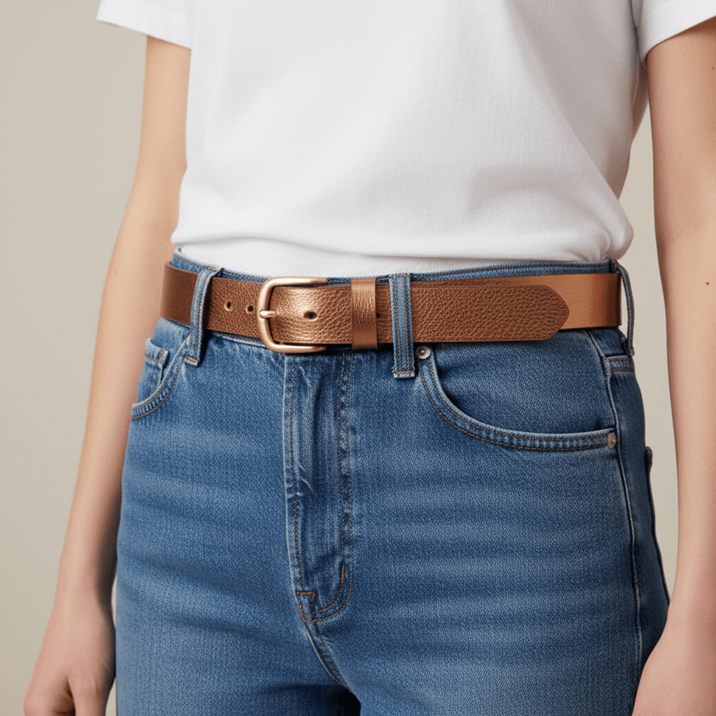 Bronze Sleek BeltBeltsPosh Boutique