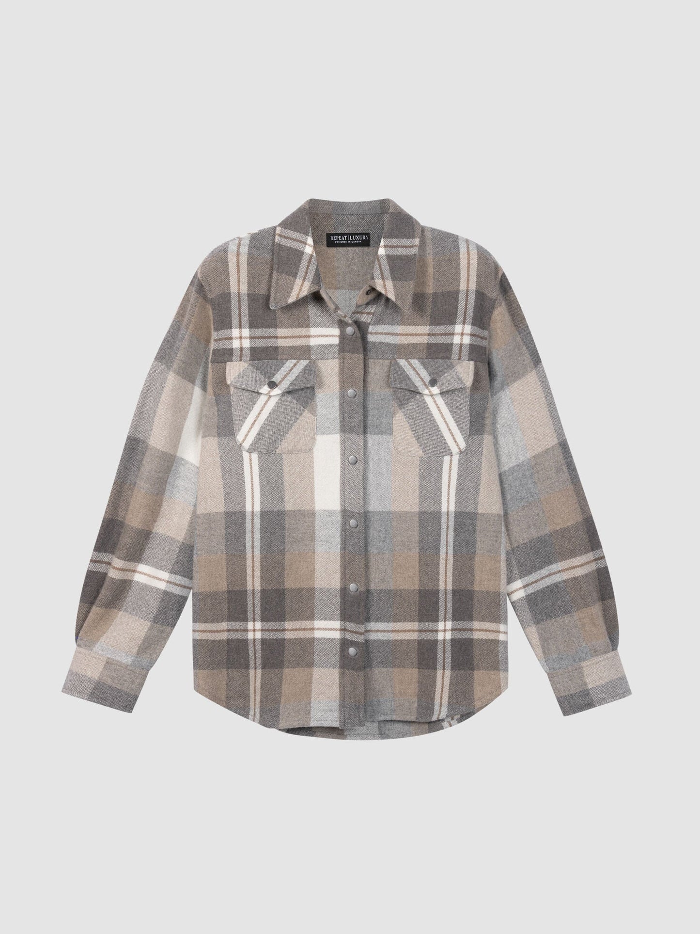 Checked Overshirt JacketPosh Boutique