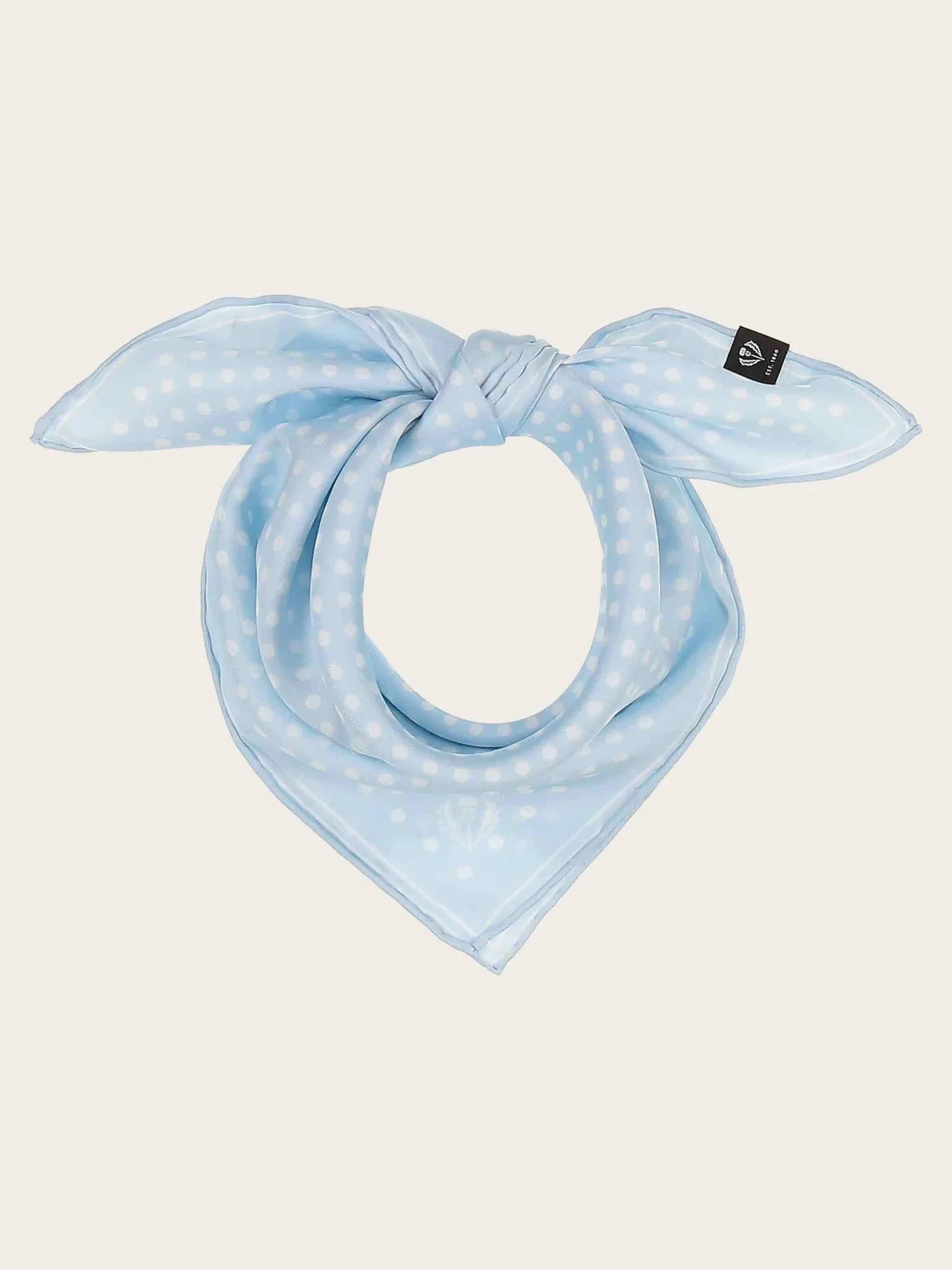 Dotted Neckerchief Silk SquareScarvesPosh Boutique