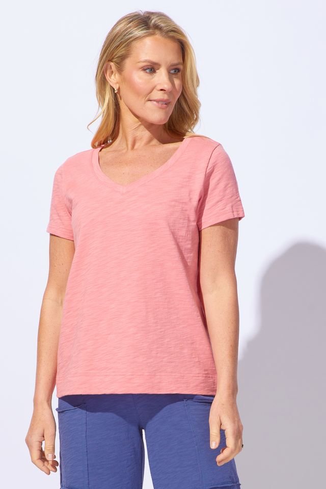 Escape by Habitat V - Neck TeeTopsPosh Boutique