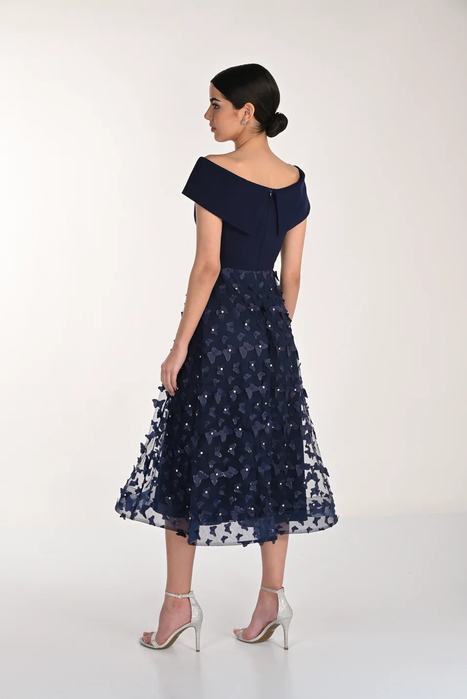 Floral Midi DressPosh Boutique