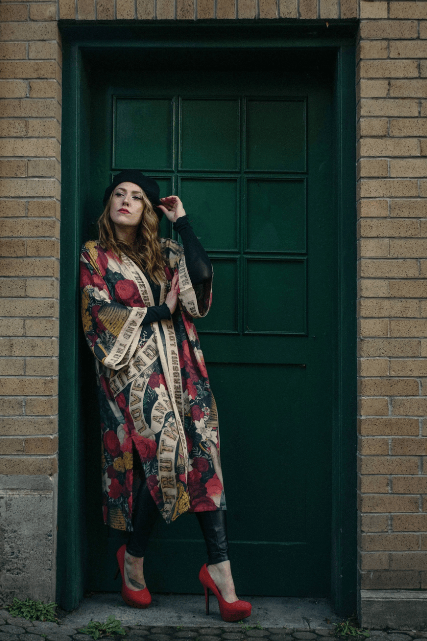 Friendship Love & Truth Duster KimonoPosh Boutique