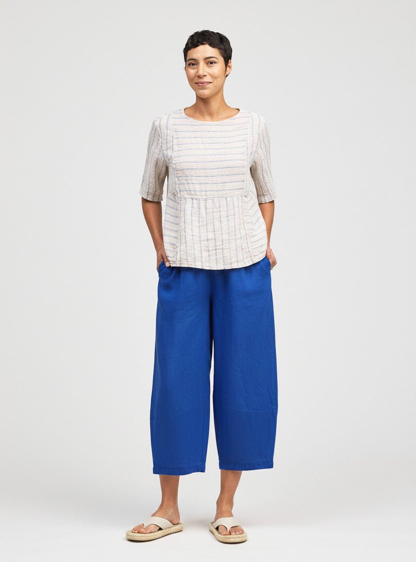 Hanky Linen Lantern PantPantsPosh Boutique