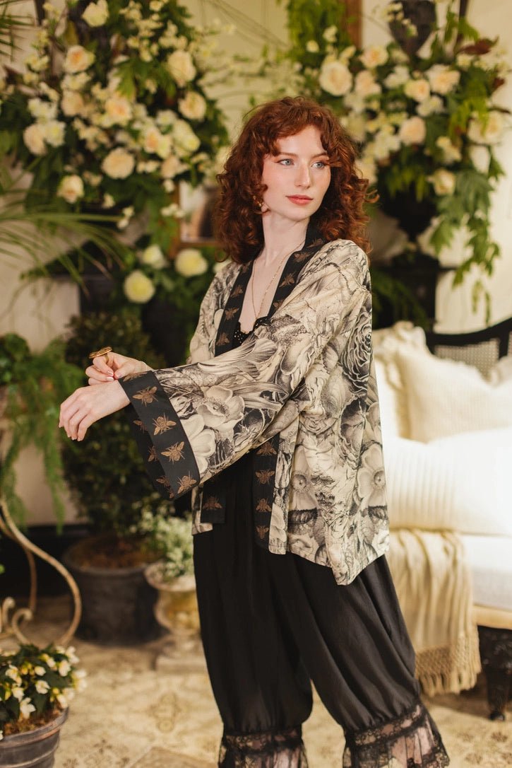 Honey & The Moon Cropped KimonoPosh Boutique