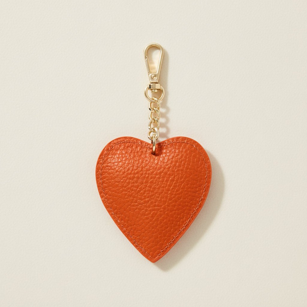 Leather Heart KeychainPosh Boutique