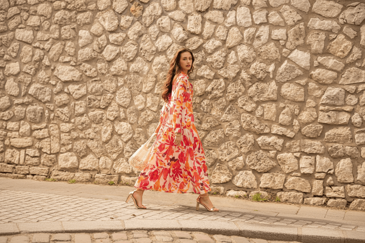 Marbella Floral DressPosh Boutique