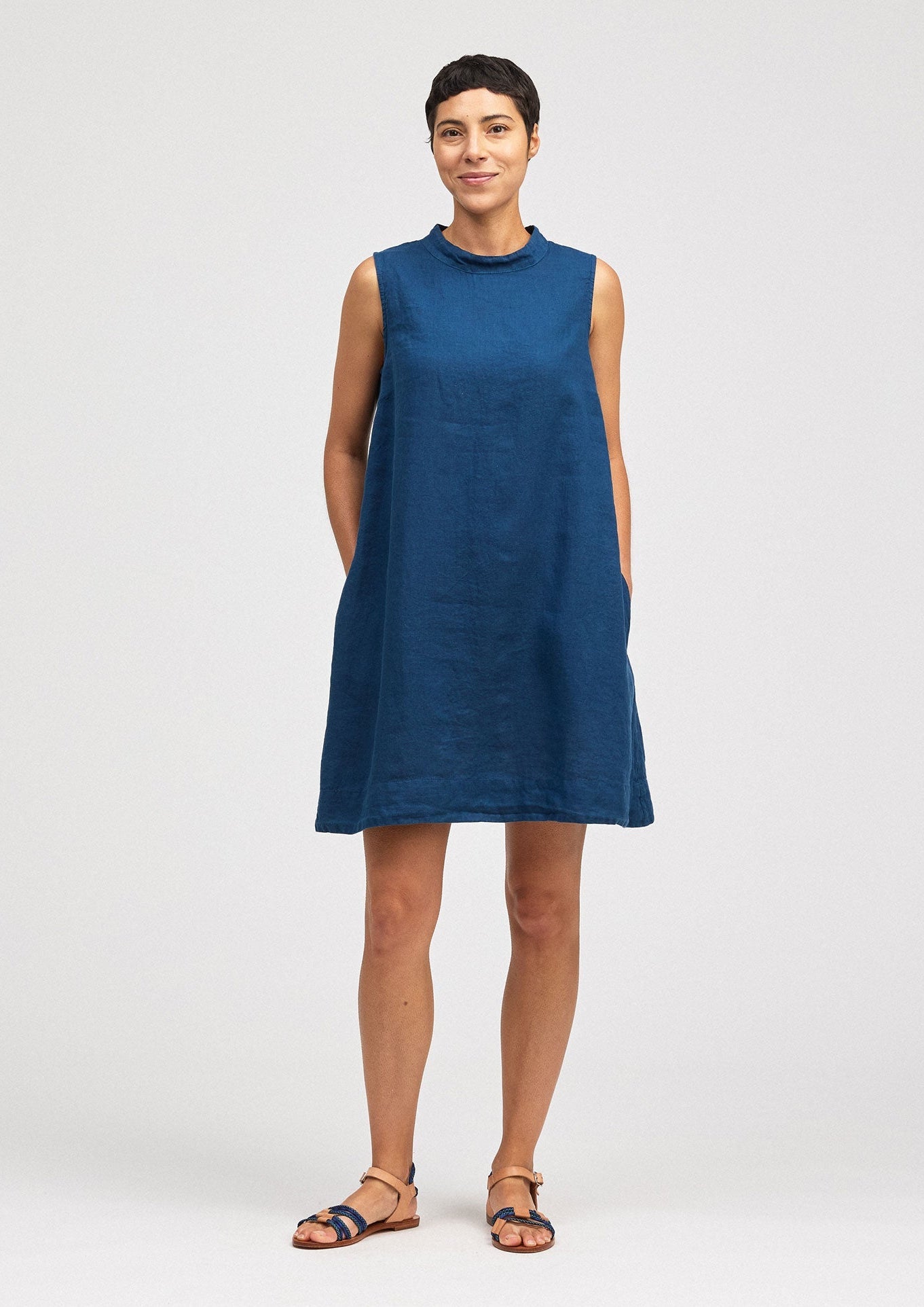 Mock Neck Shift DressDressesPosh Boutique