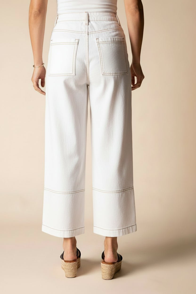 Seamed Crop PantPosh Boutique