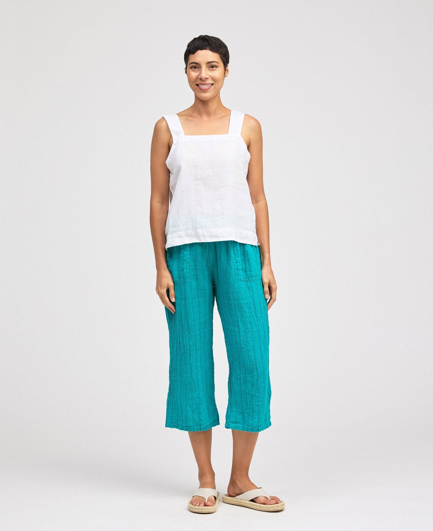 Square Neck ShellTopsPosh Boutique