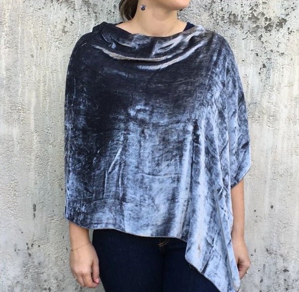 Velvet PonchoPosh Boutique
