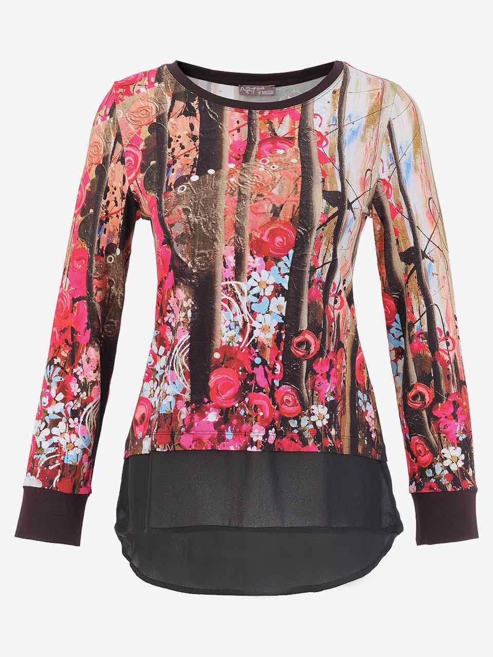 "Wild Forest Rose" BlouseTopsPosh Boutique