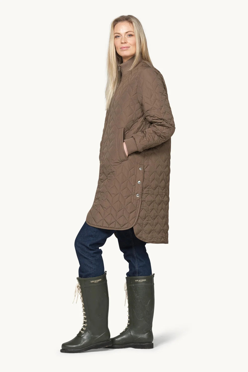 Long Quilted Jacket