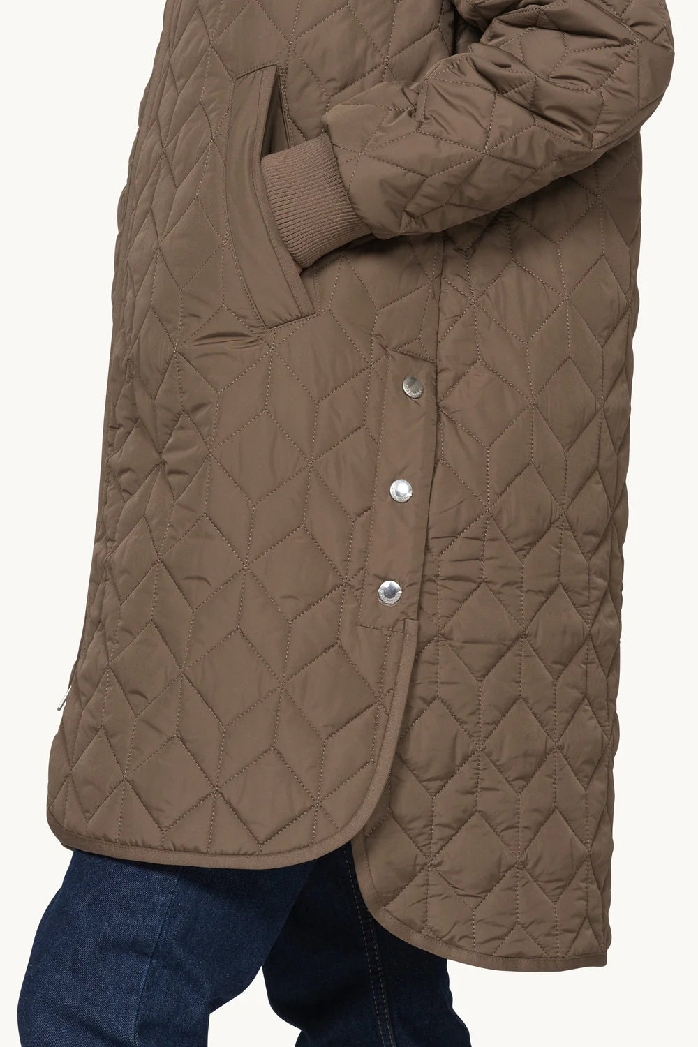 Long Quilted Jacket