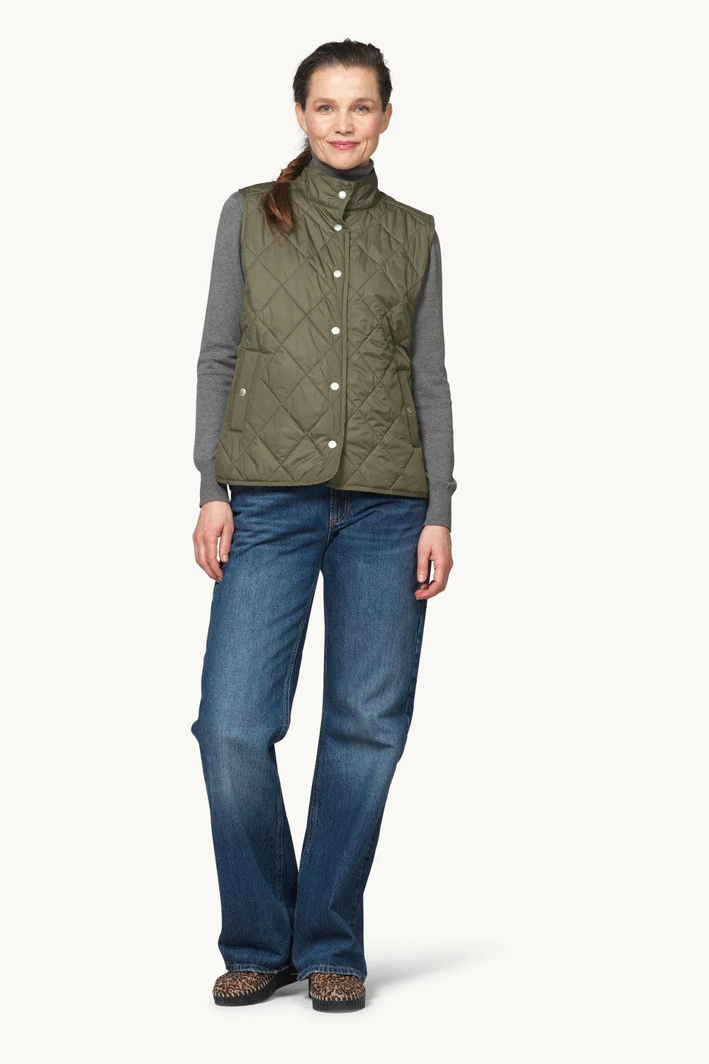 Short Quilted Vest