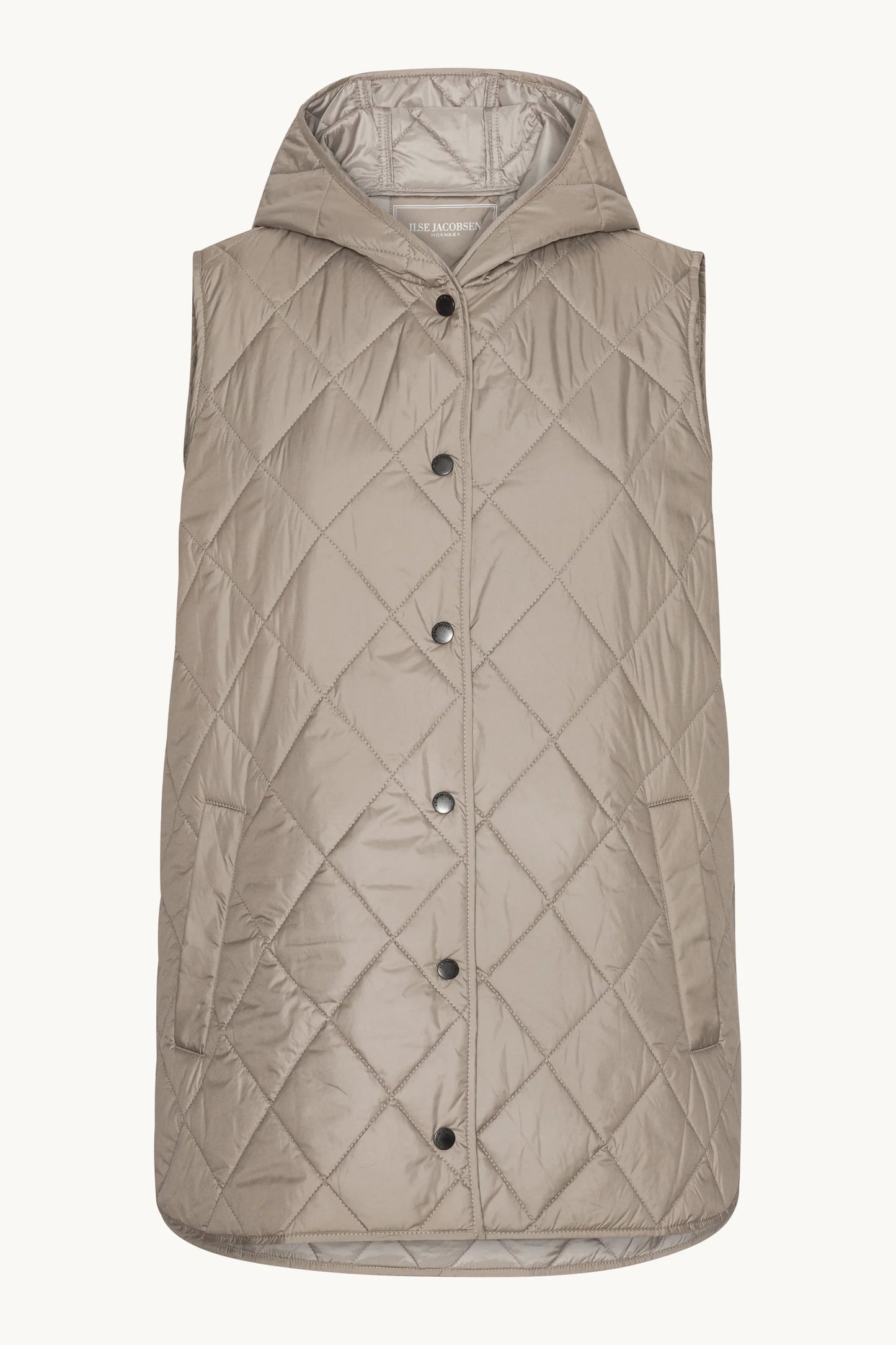 Quilted Long Vest