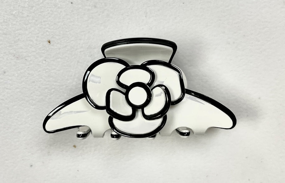 Camellia Flower Small Hair Clip