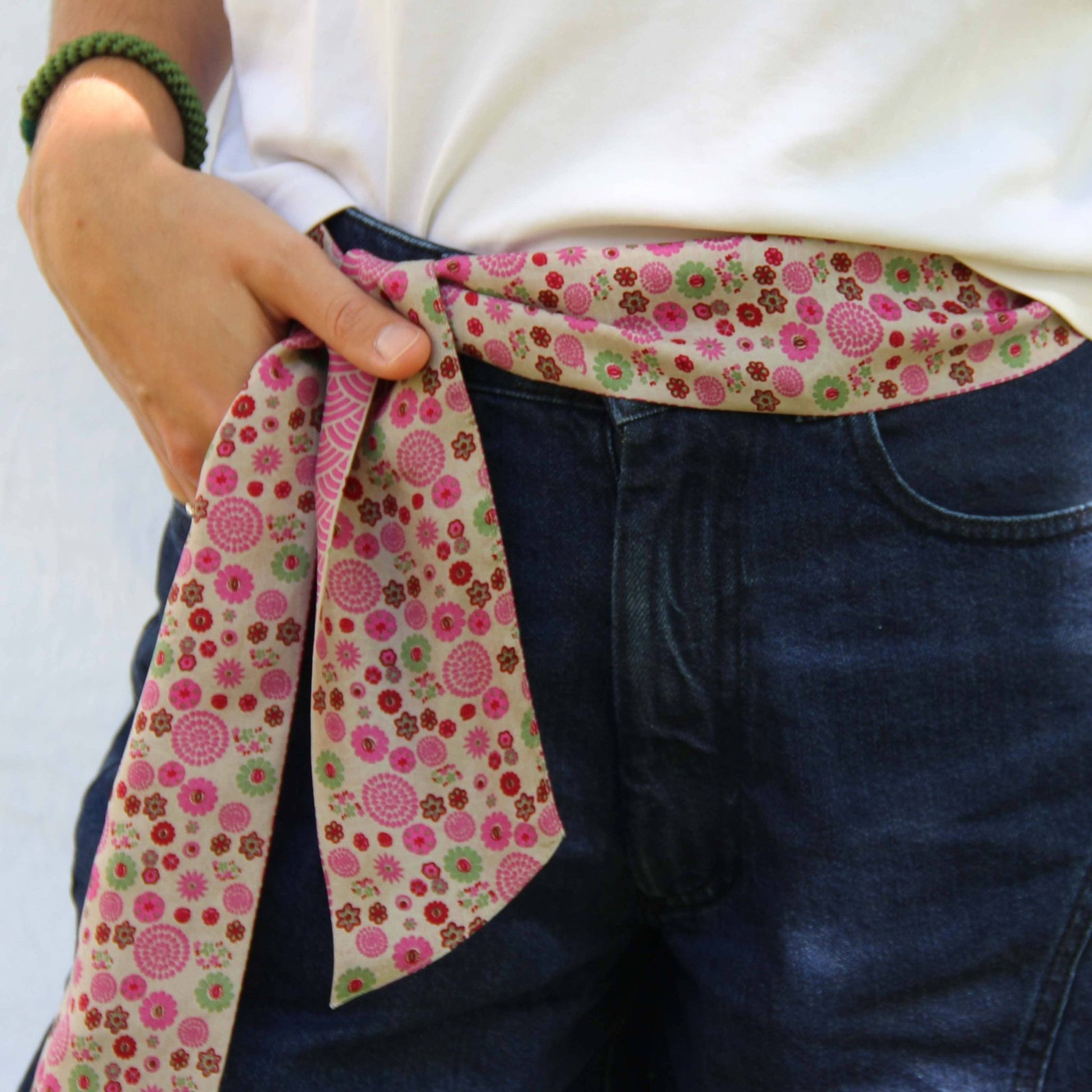 Akiko Ribbon ScarfPosh Boutique
