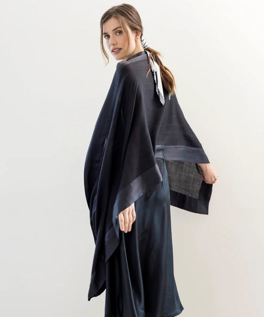 Black Soirée WrapScarvesPosh Boutique