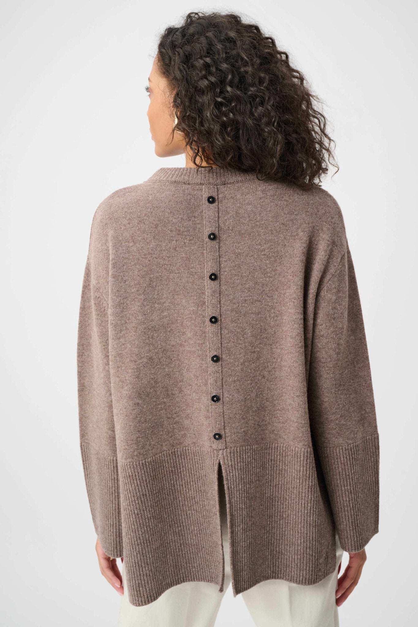 Boxy Crewneck SweaterPosh Boutique