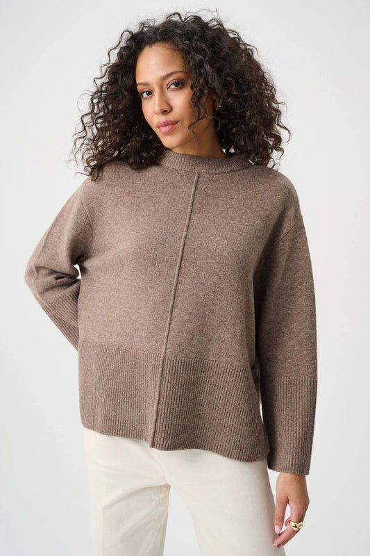 Boxy Crewneck SweaterPosh Boutique