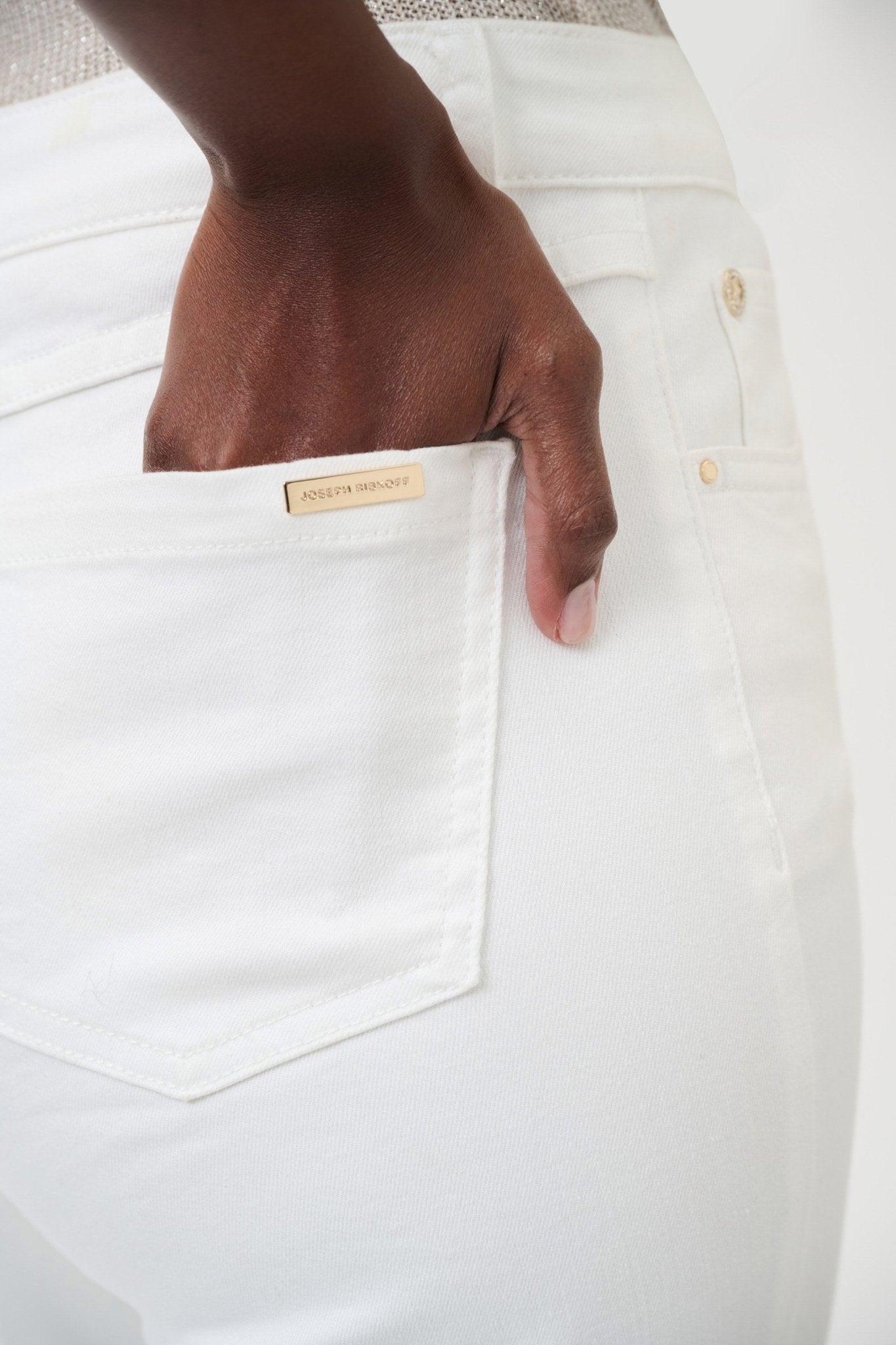 Brooke White Denim Boot Cut JeanDenimPosh Boutique