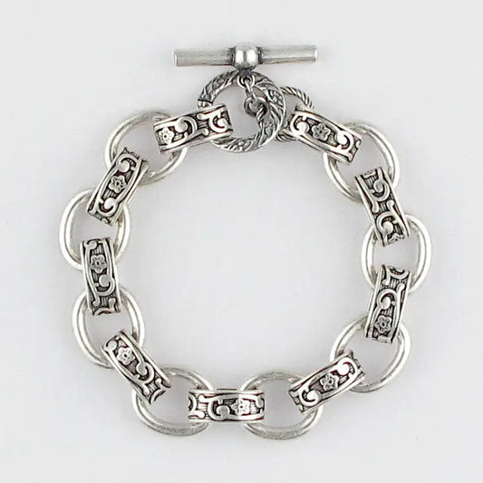 The Baroque Silver Bracelet