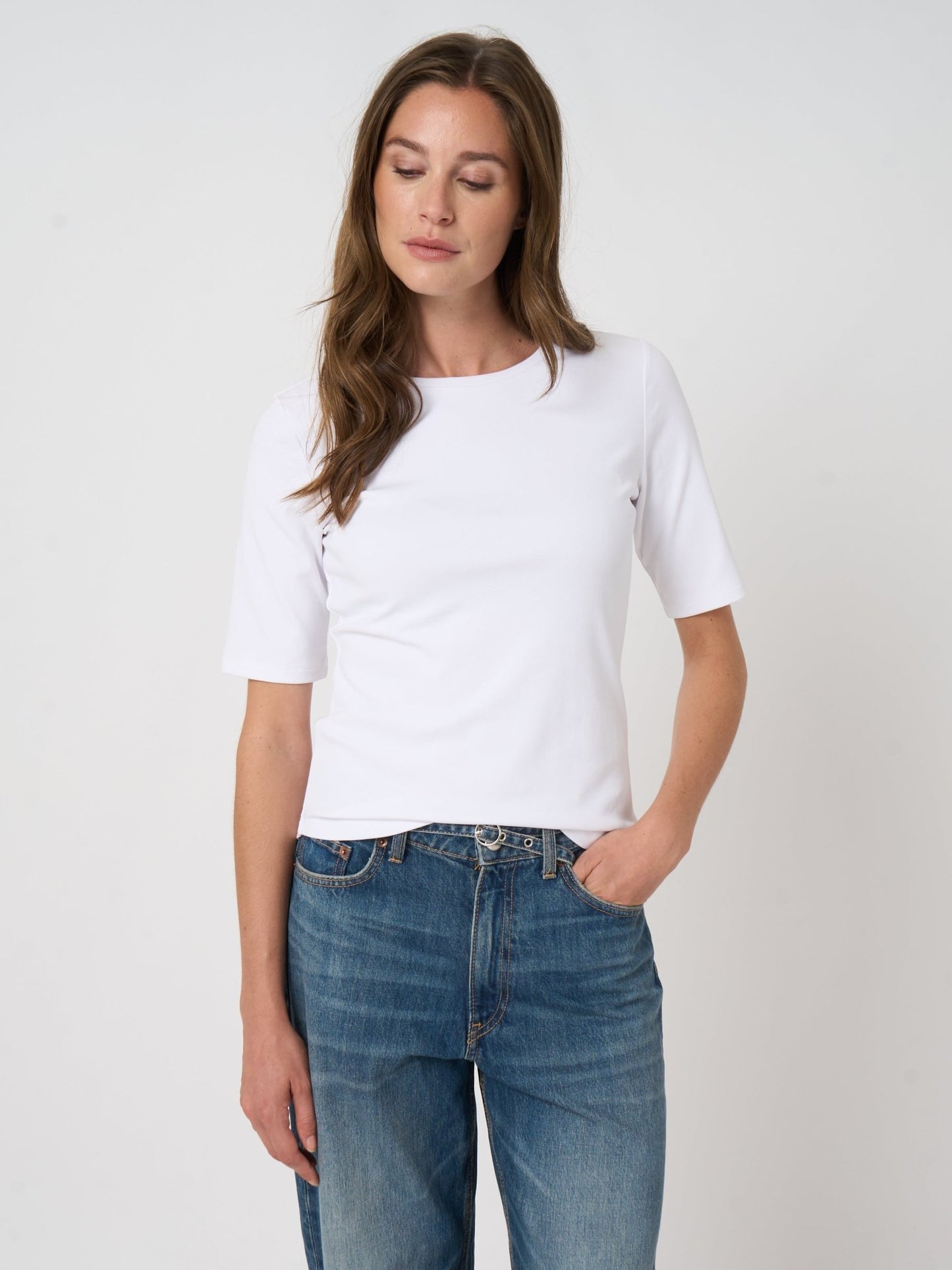 Charlotte Fitted T-ShirtTopsPosh Boutique