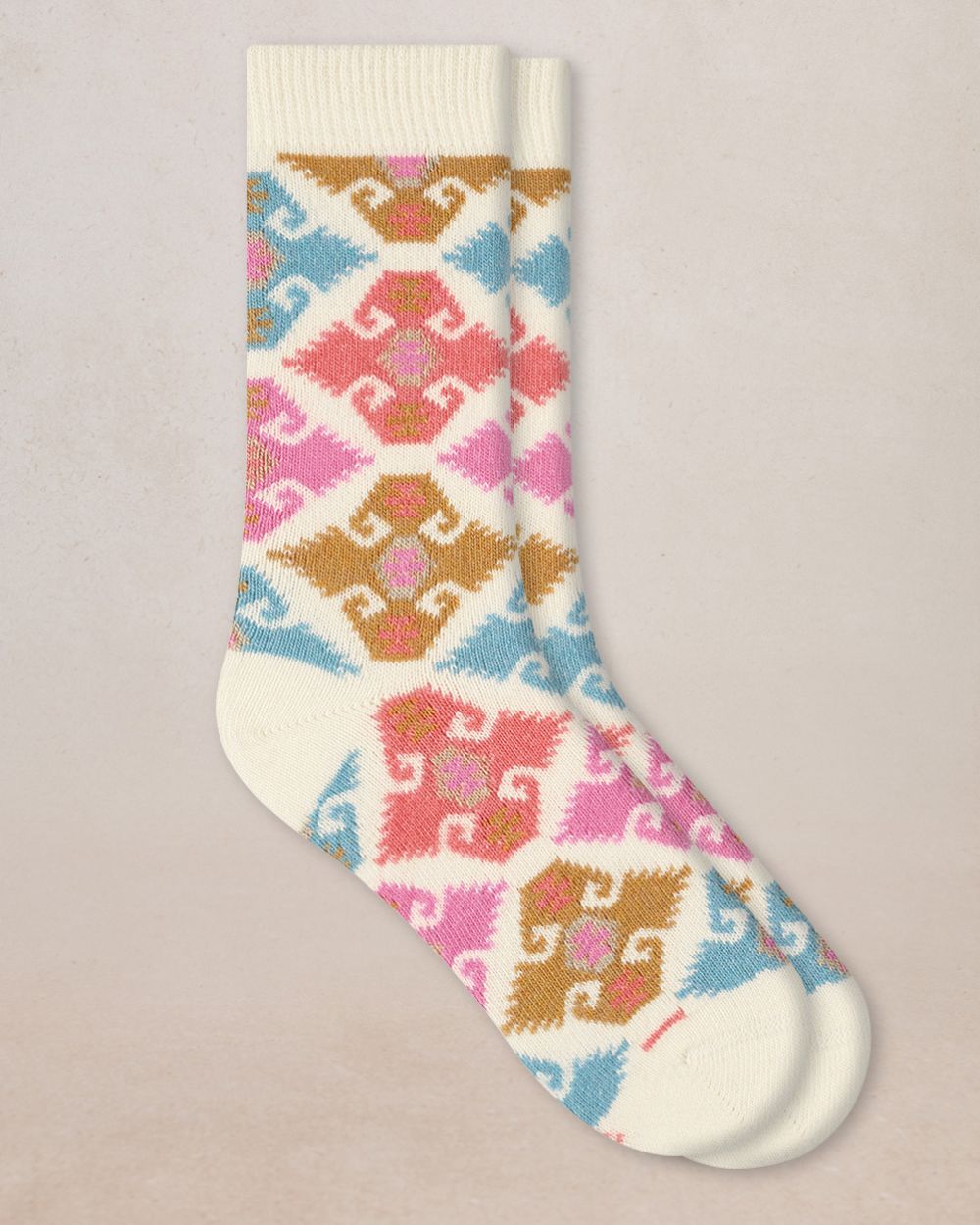 Tapestry Cashmere Socks