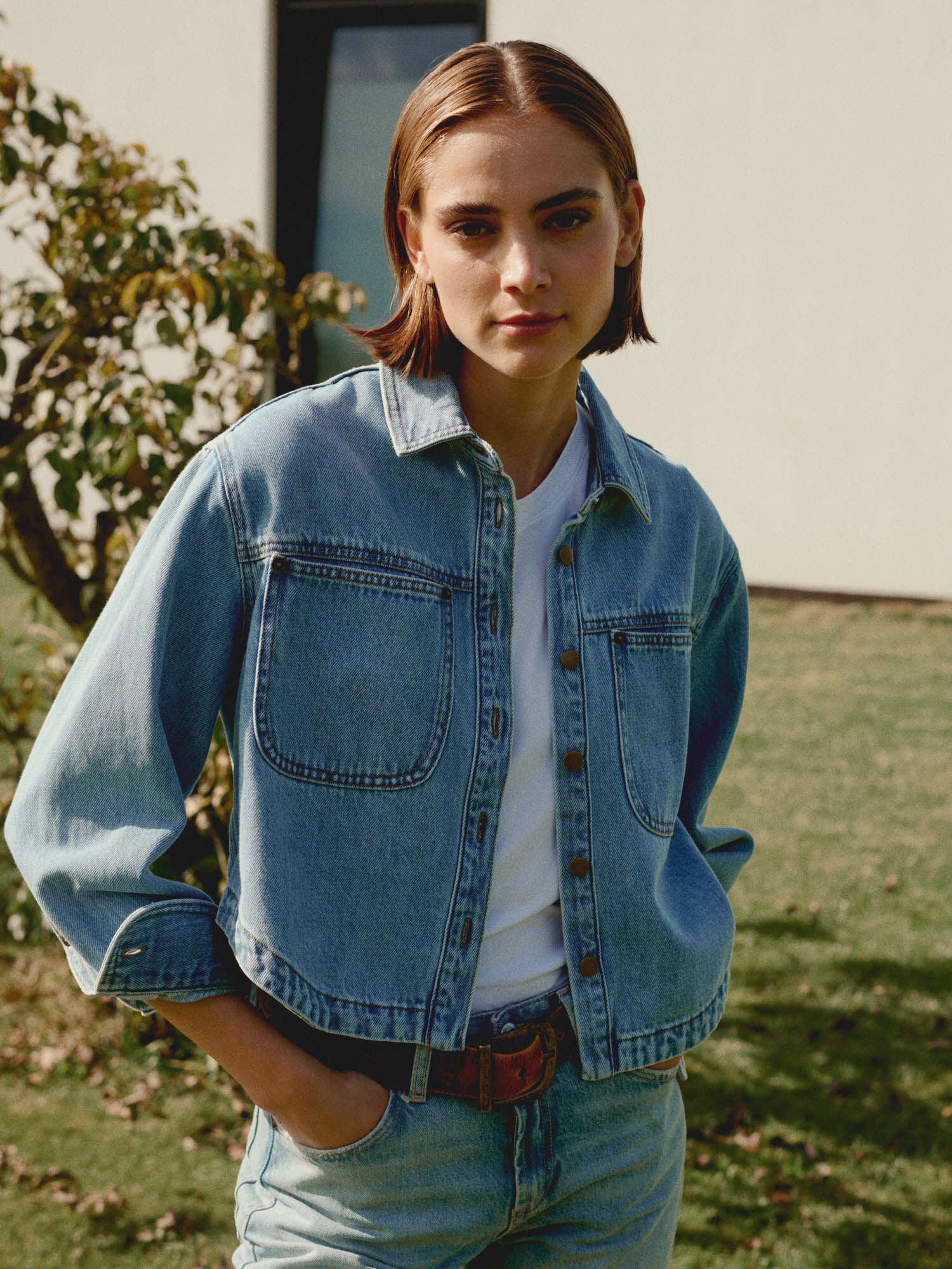 Clementine Denim JacketJacketsPosh Boutique