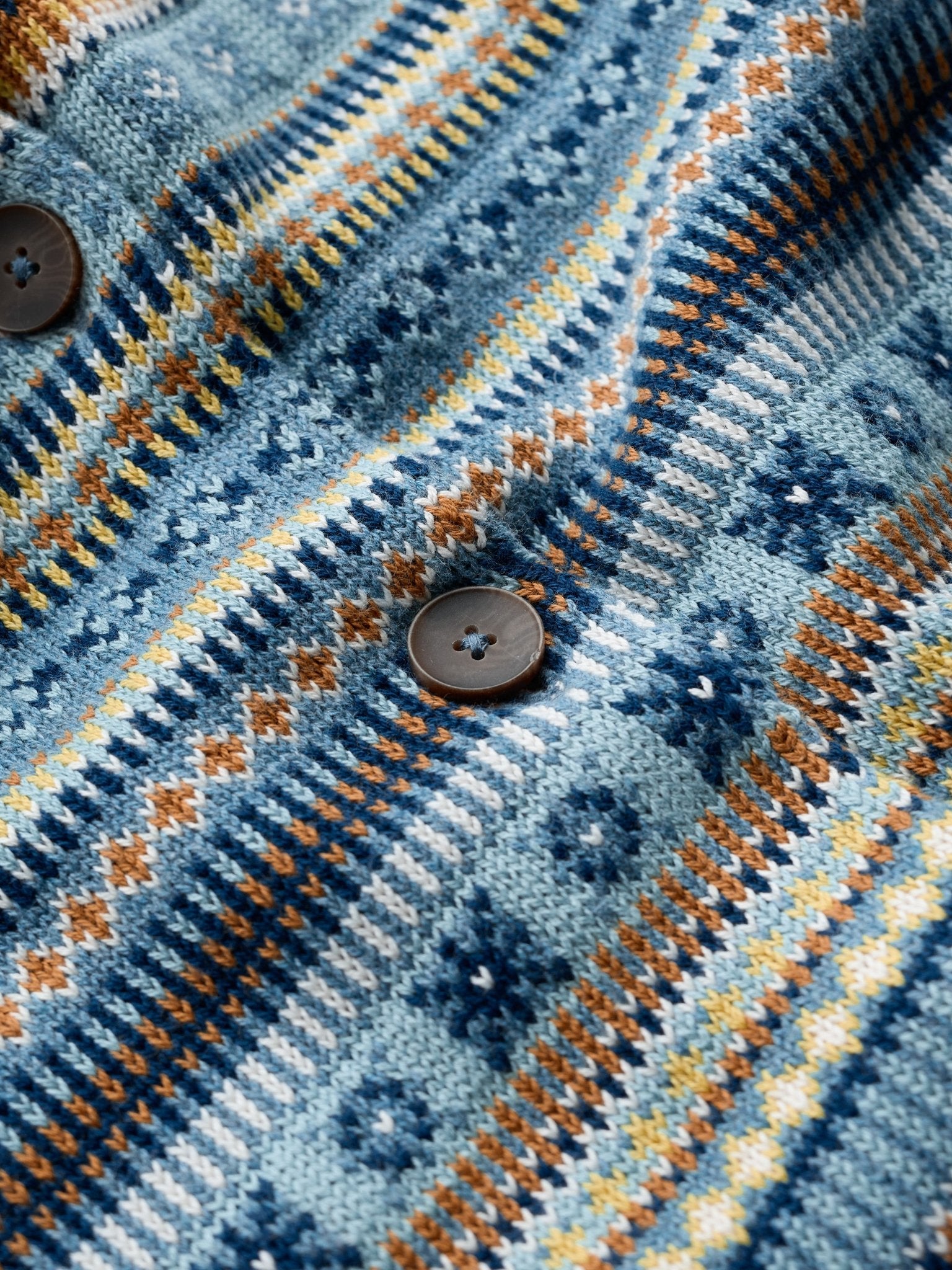 Cove Cottage Fair Isle CardiganSweatersPosh Boutique