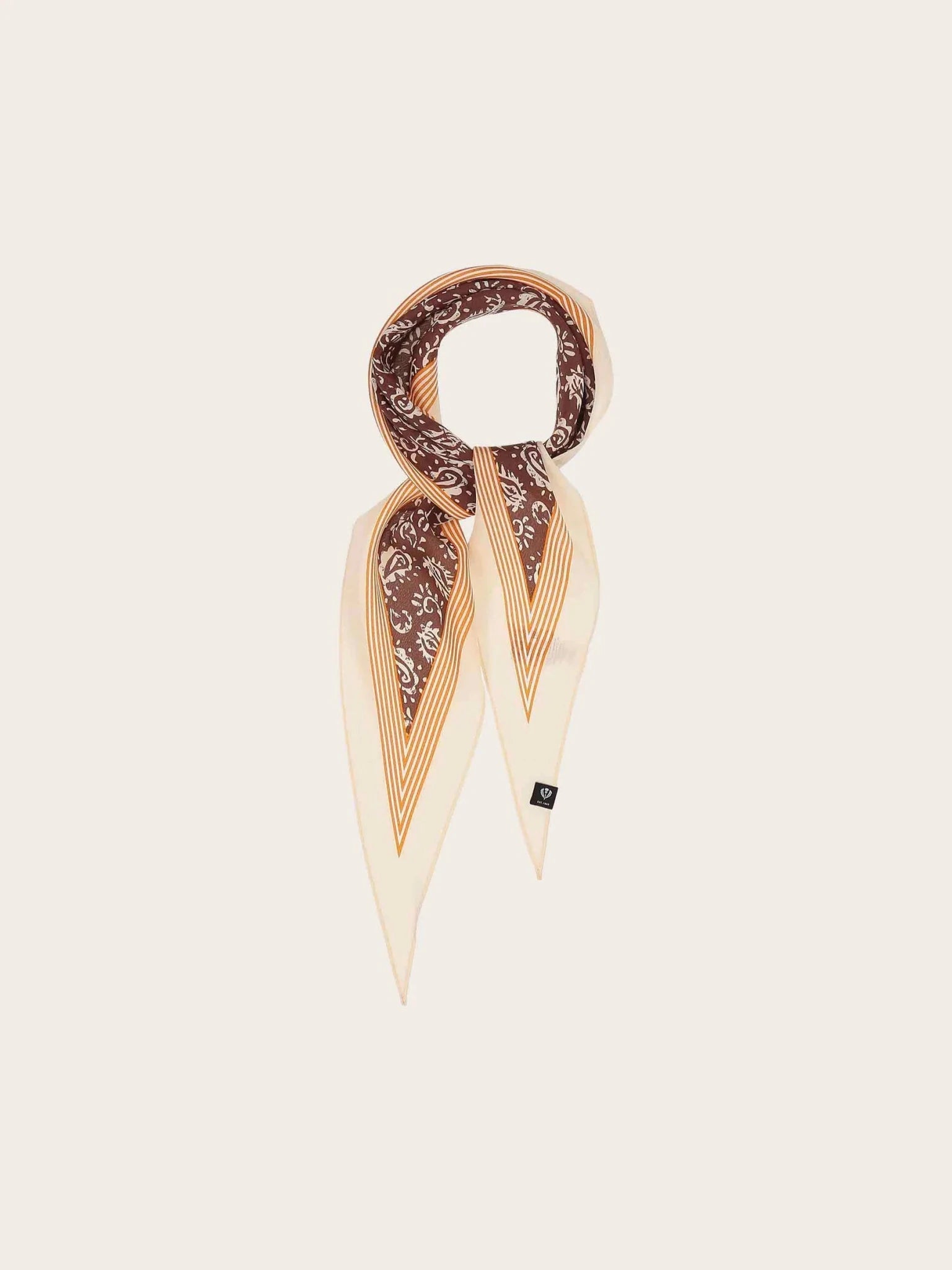 Diamond Paisley Silk ScarfScarvesPosh Boutique
