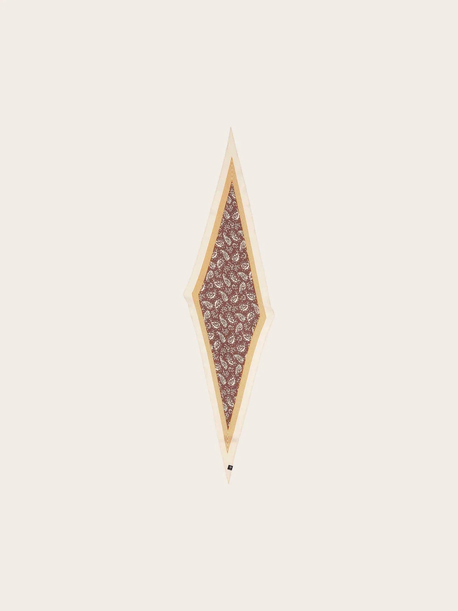 Diamond Paisley Silk ScarfScarvesPosh Boutique
