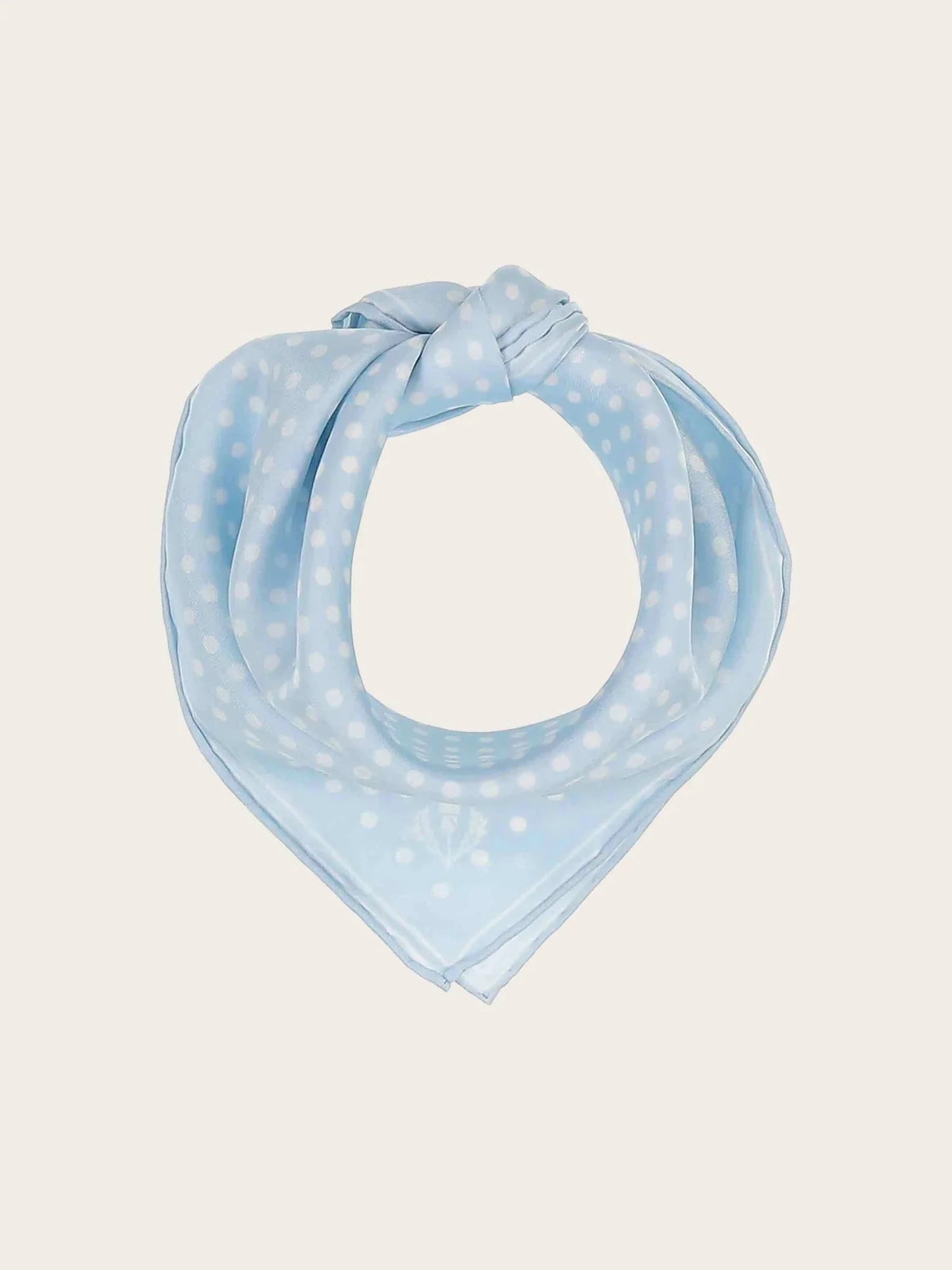 Dotted Neckerchief Silk SquareScarvesPosh Boutique