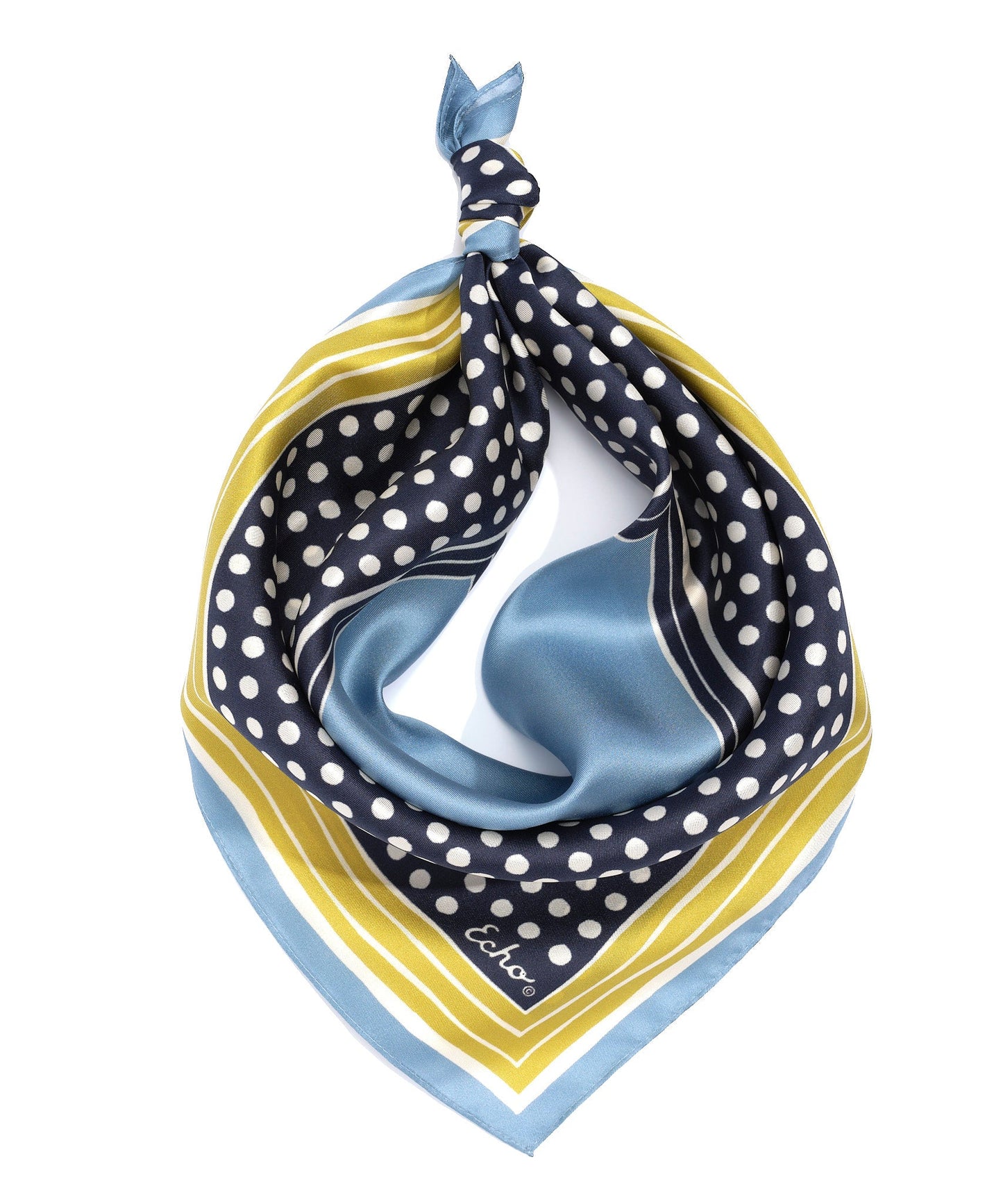 Dotty Silk BandanaPosh Boutique
