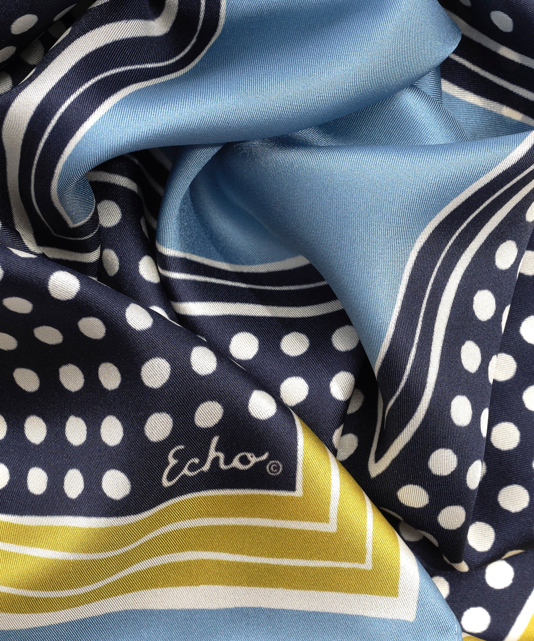 Dotty Silk BandanaPosh Boutique