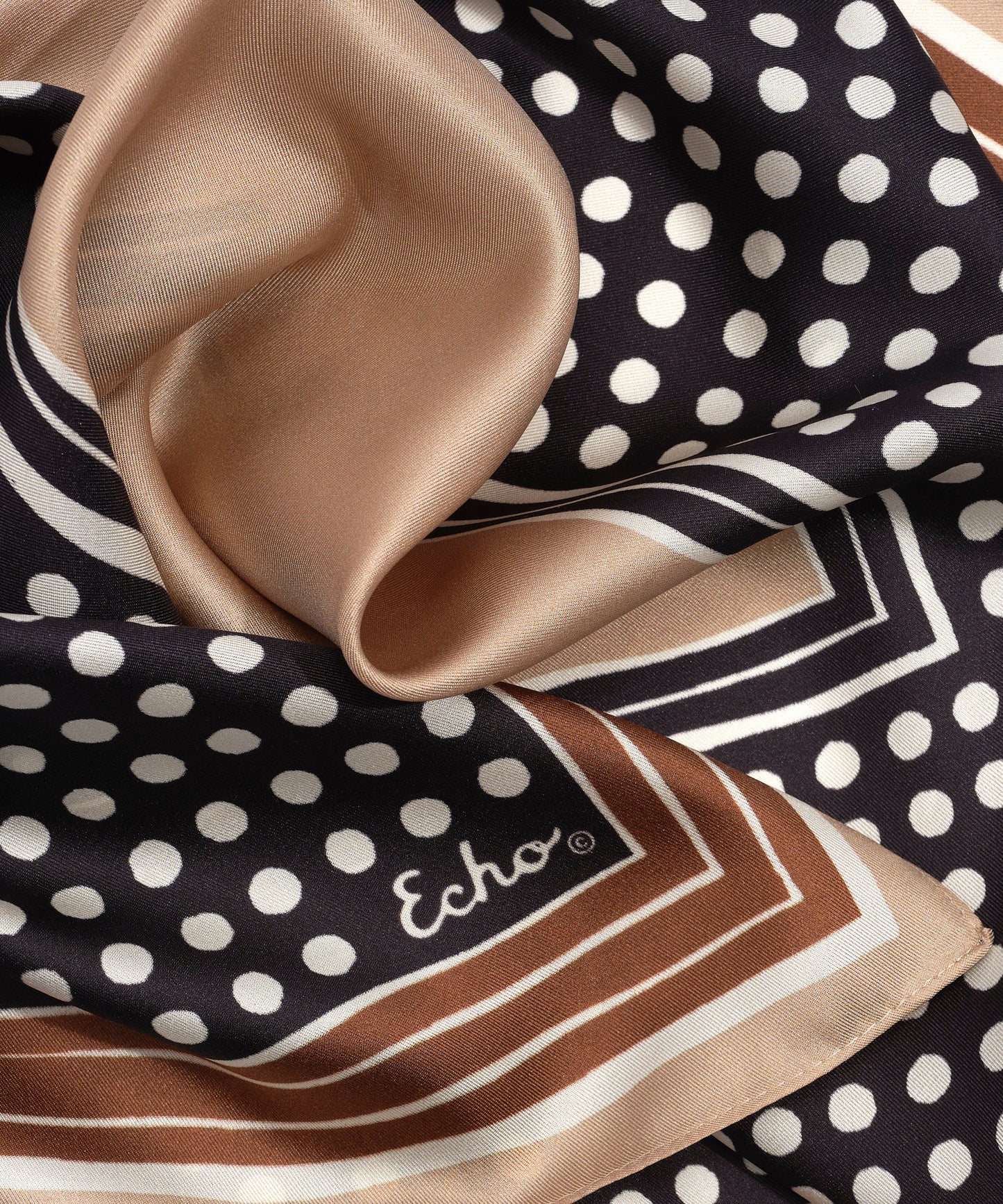Dotty Silk BandanaPosh Boutique