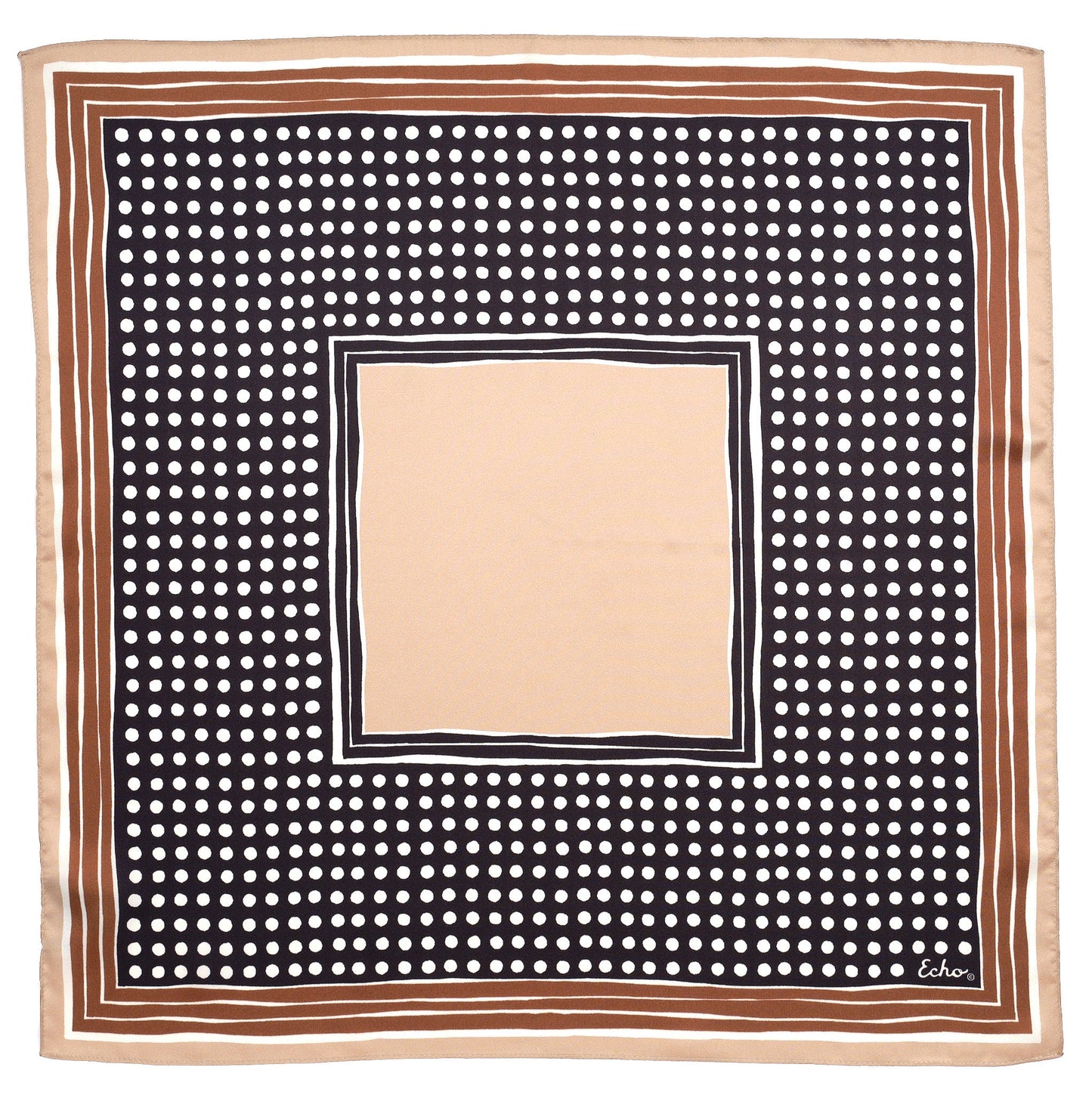 Dotty Silk BandanaPosh Boutique