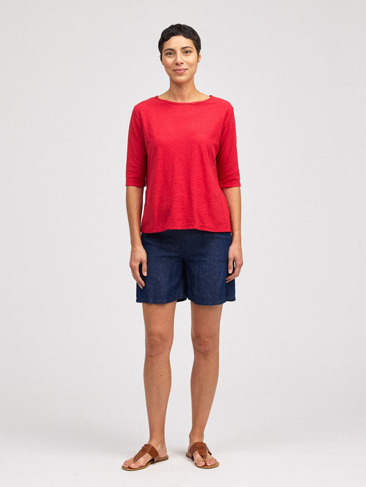 Elbow Sleeve TopTopsPosh Boutique