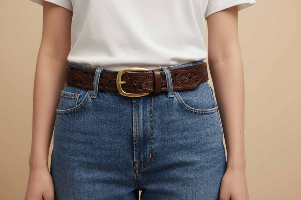 Embossed BeltBeltsPosh Boutique