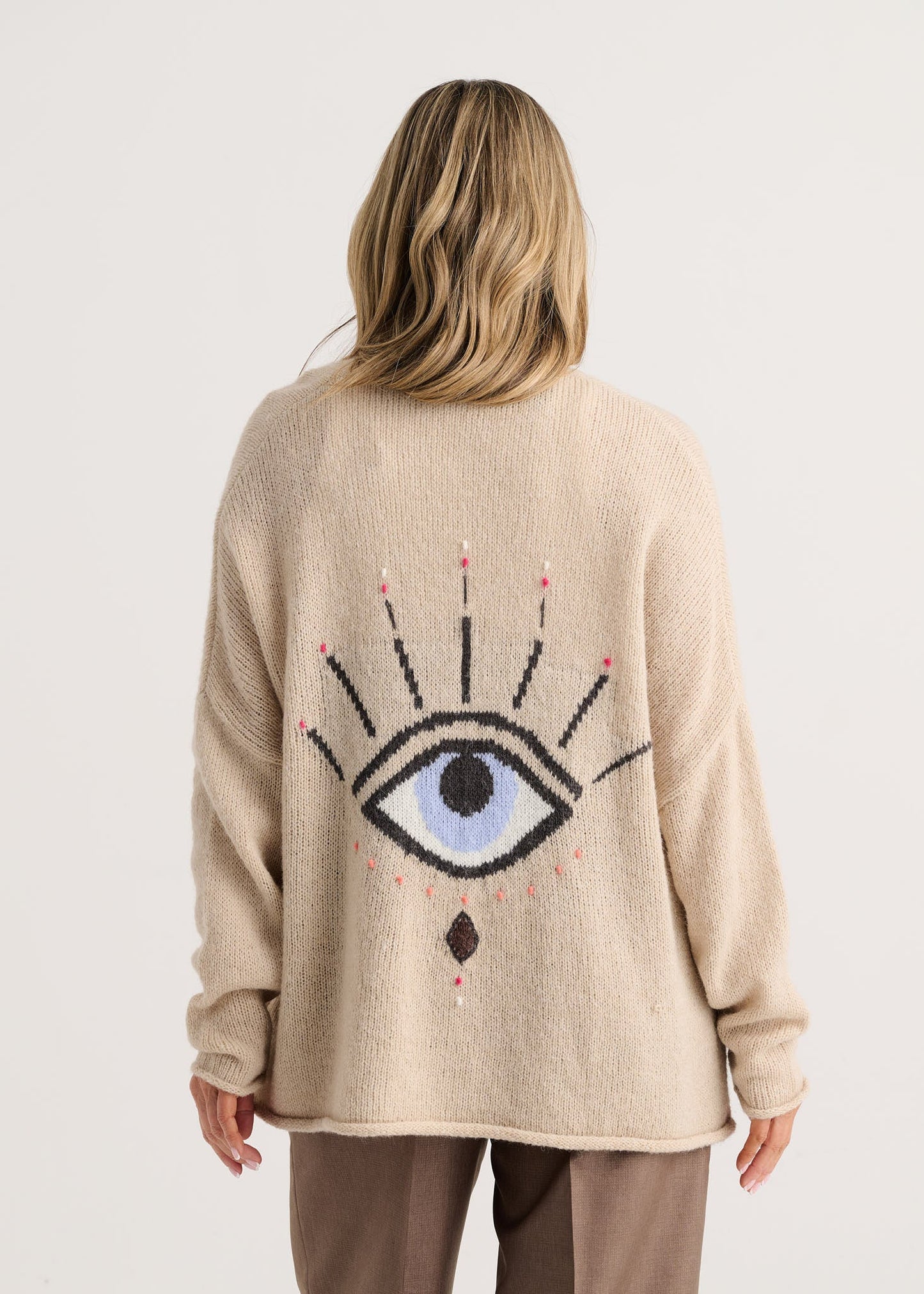 Eye Spy CardiganSweatersPosh Boutique