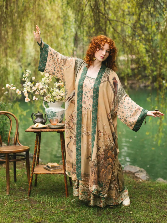 Fable Long KimonoPosh Boutique