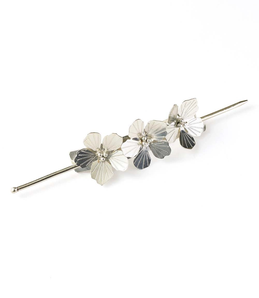 Flower Hair Slide with StickPosh Boutique