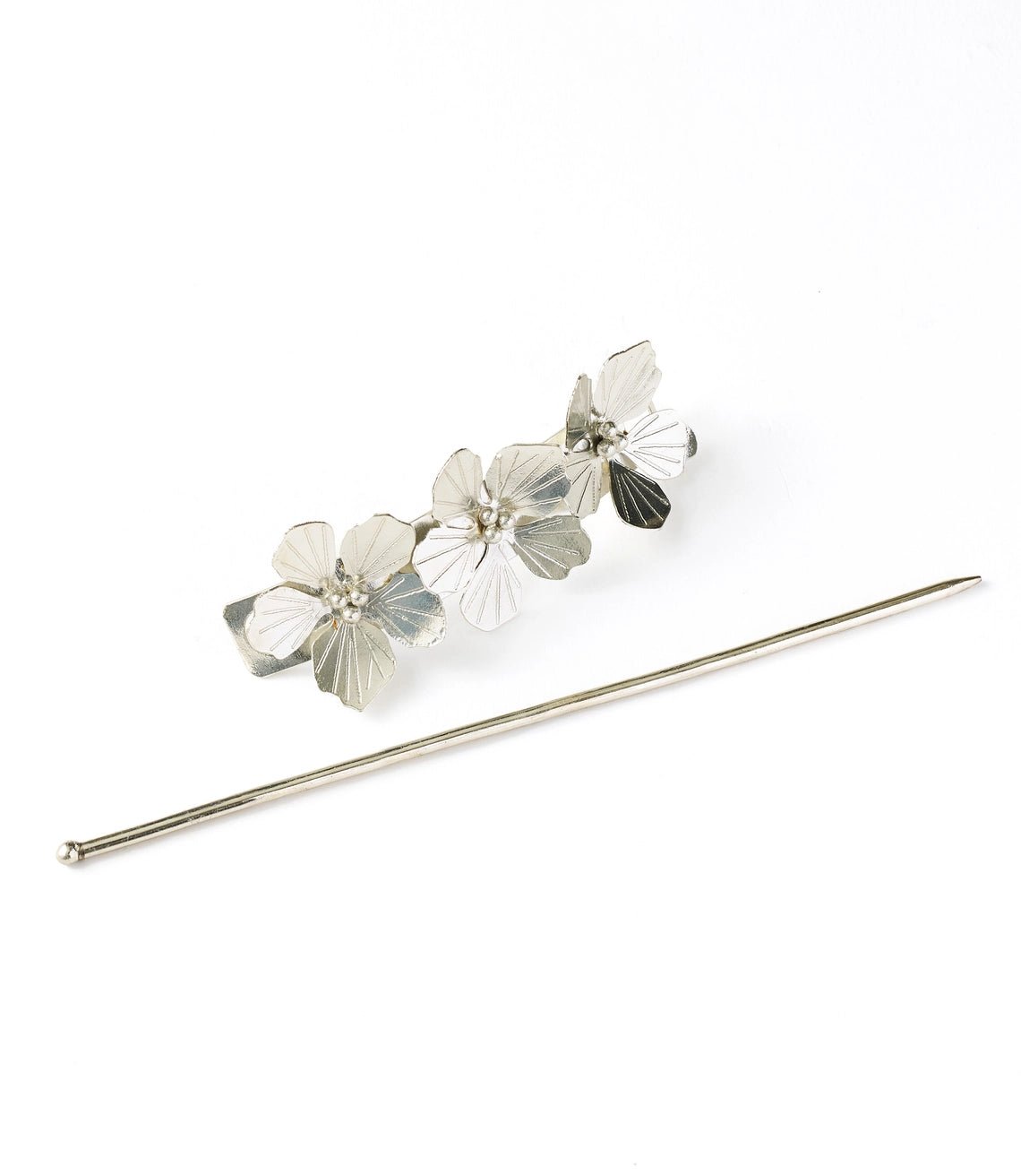 Flower Hair Slide with StickPosh Boutique