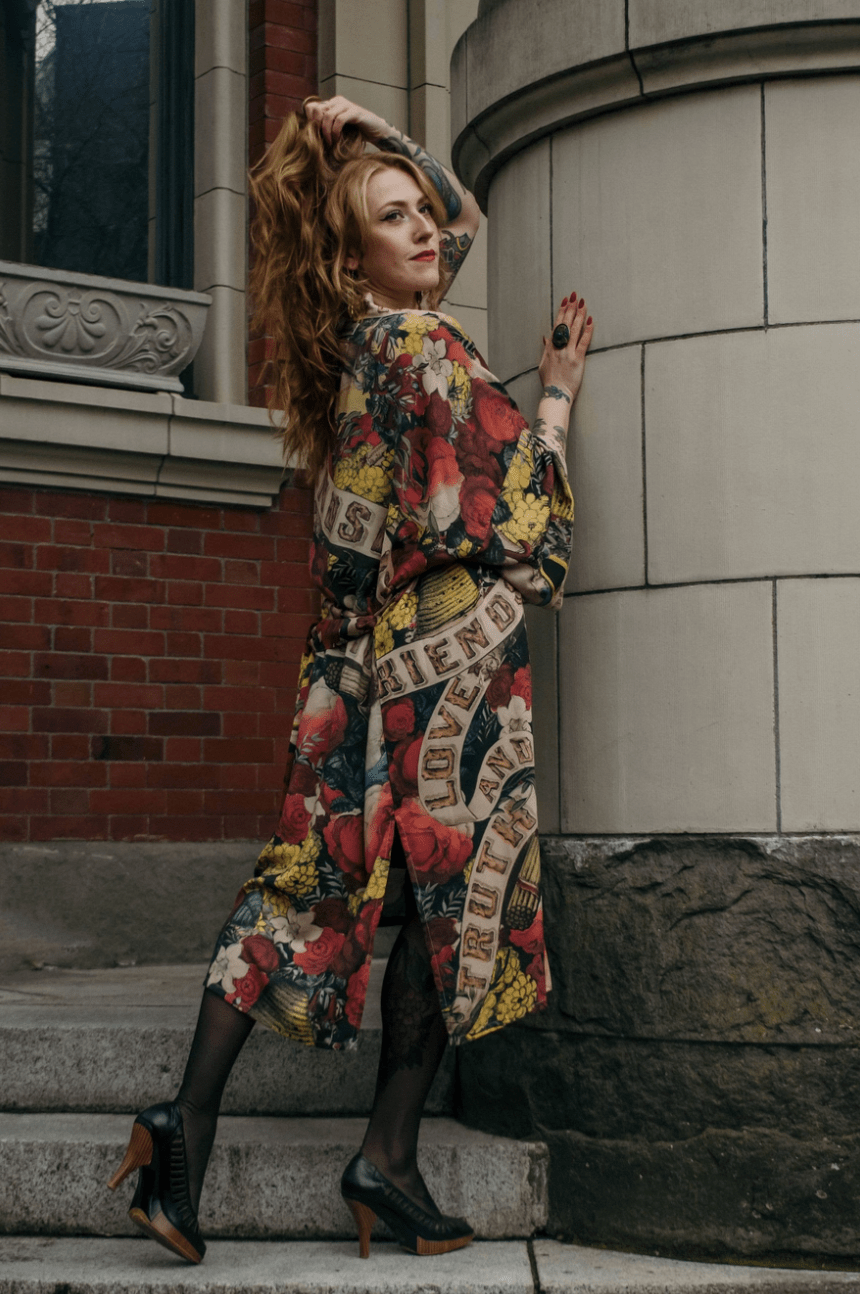 Friendship Love & Truth Duster KimonoPosh Boutique