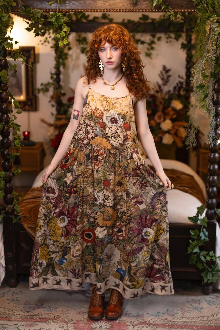 Golden Hour Maxi Slip DressDressesPosh Boutique