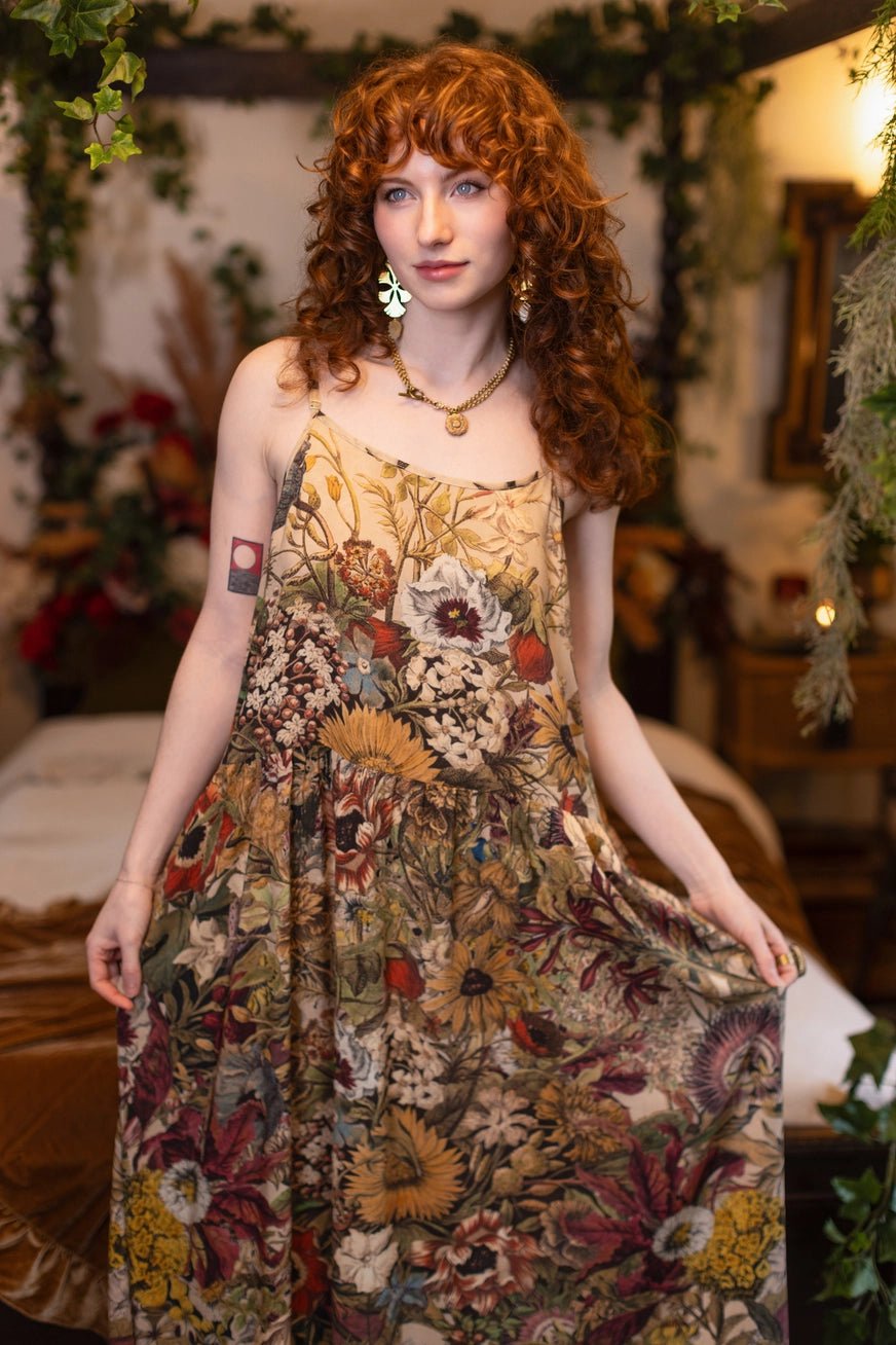 Golden Hour Maxi Slip DressDressesPosh Boutique