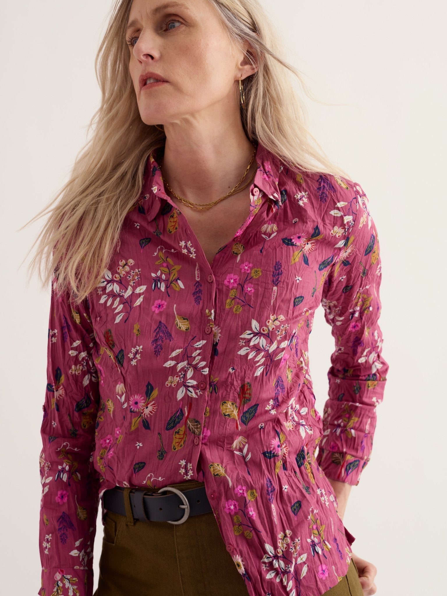 Larissa Flora Study ShirtTopsPosh Boutique